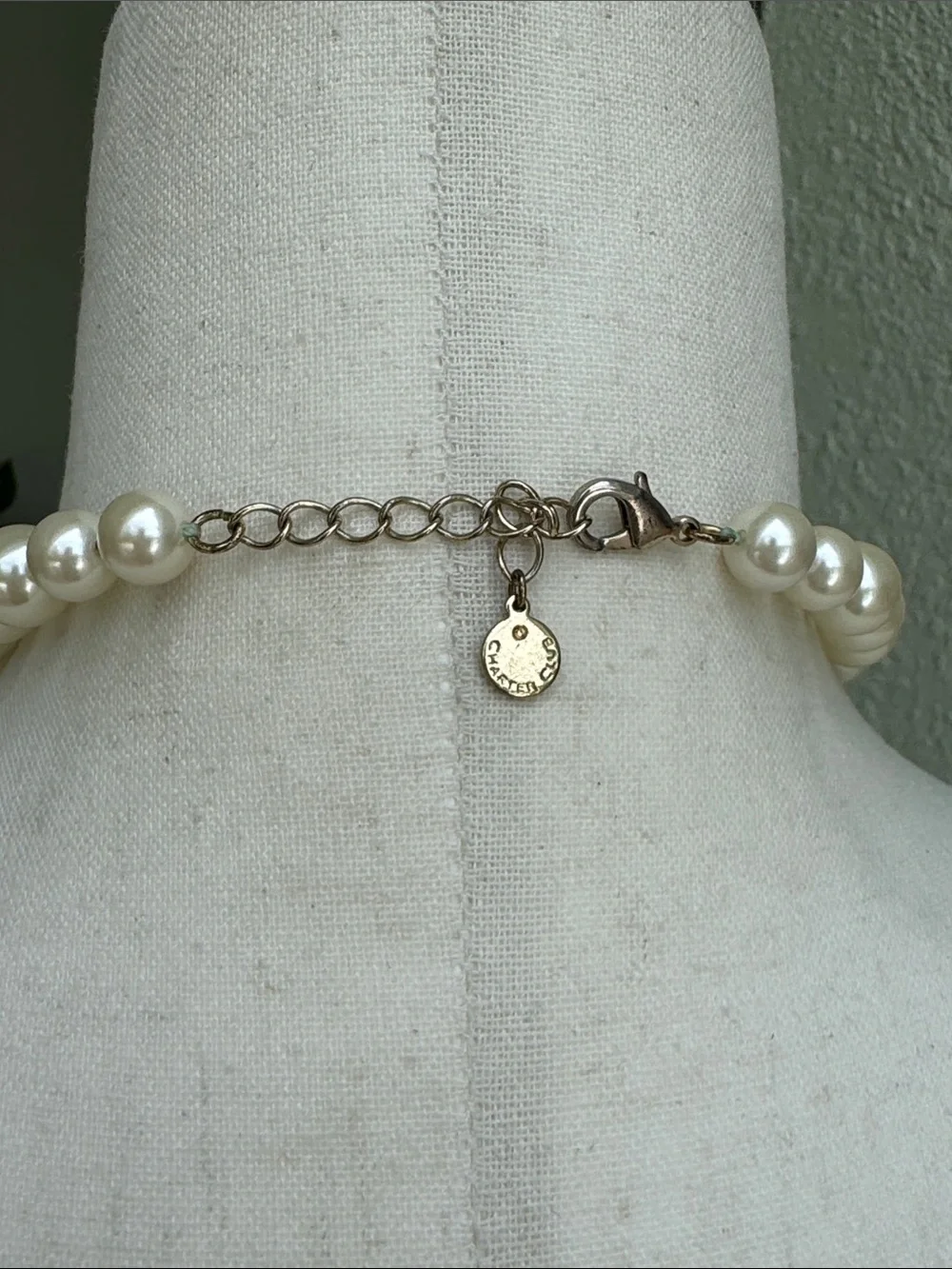 Charter Club faux pearl necklace